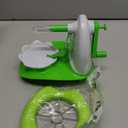 Apple peeler, Apple Peeler Slicer, multi-function fruit peeler, vegetable, fruit peeler, pear potato slice movement, peeling machine fast manual setting with 8 blade slicer pear peeler Add a splitter