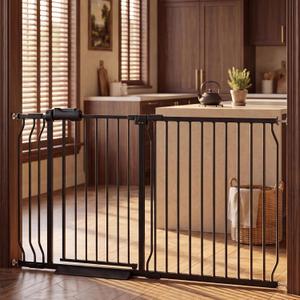 62 to 67 Inch Extra Wide Baby Gate for Doorway Stairs