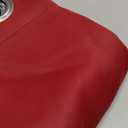 NICETOWN Blackout Doorway Curtain Drape 78 inch Long - Grommet Noise Reducing Thermal Insulated Solid Modern Window Treatments for Bedroom Closet (1 Panel, 52 x 78 Inch, Burgundy Red)