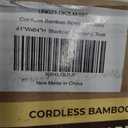 UNISHADES Blackout Cordless Bamboo Roman Shades 40 3/4×64 in Penang Teak