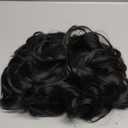 Short Black Heat Resistant Fiber Mens 50s Costume Grease Pelucas Realistic Cosplay Wig