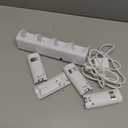 Remote Controller Charger Station for Wii/Wii U with 4 Pack 2800mAh Rechargeable Battery Pack, Charging Dock Station for Wii Controller, Remotes are not Included (7.3*2 inches)