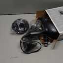 Infiniti PRO CONAIR Hair Dryer with Diffuser, Professional AC Motor, Tourmaline Ceramic Technology Blow Dryer, Includes Concentrator and Blowout Brush, Gray