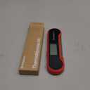 0.5 Sec Instant Read Meat Thermometer Digital with 0.5 Precision, Food Thermometer for Cooking Kitchen Gadgets, Oven Grill Candy BBQ Essentials Accessories, Gifts for Him Dad Men Birthday, Red