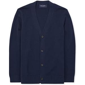 The Children's Place Boys' Uniform Cardigan Size 10/12 Large