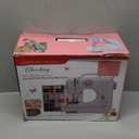 Mini Sewing Machine by Kalatic (Including Extension Table and Sewing Supplies Set) - Small Electric Overlock Sewing Machines with 2 Speed 12 Built-in Stitch Patterns KT-005-A23