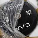 CAP 10lb Economy Olympic Bumper Plate, Pair