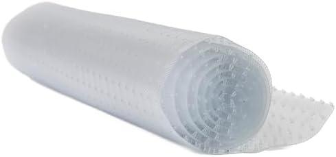 HugsandTails Pet Carpet Protector - Doorway Damage Deterrent and Scratch-Stopper for Cats, Dogs, and Pets, Heavy-Duty PVC Runner, Cut to Fit, Clear, 15 Inches x 48 Inches, Pack of 2 