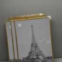 upsimples 18x24 Picture Frame Gold 3 Pack, Scratch-Proof Poster Frames 18 x 24 for Photo Gallery - Slide-In Strips, Horizontal or Vertical Wall Mounting