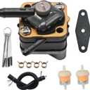 Partman Fuel Pump Fit For Johnson Evinrude 388685 18-7350 Replaces: OMC 397839, 391638, 395091, 397274 6HP 8HP 9.9HP 15HP 18-7823 9-35350 0777750 JE-FK10