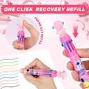 24 Pack Valentines Day Gifts for Kids Classroom Multicolor Ballpoint Pen with Valentines Day Cards for Kids School, Valentines for Kids Classroom Class Exchange Gifts Prize Party Favors for Boys Girls