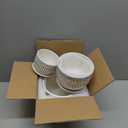 Ton Sin Grey Flower Pots,Texture Planter for Indoor Plants Set of 3 Ceramic Flower Pots with Saucer,Cute Garden Pots Succulent Pots3 Pack,Grey (6.7"+5.5"+4.1", Gray)