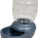 Petmate Replendish Gravity Waterer Cat and Dog Water Dispenser 0.5 GAL, Blue, Made in USA