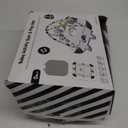 Baby Gym Play Mat, 8-in-1 Tummy Time Mat & Activity Gym, Washable Ball Pit, Infant Play Mat with Detachable Toys for Sensory Exploration and Motor Skill Development (Black White)