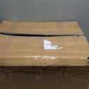 Lonuebu Bathroom 19"X15" Vessel Sink,Ceramic Vessel Sink with Faucet and Drain Combo Rectangular Small Sink Marble Vanity Sinks for Bathrooms Above Counter