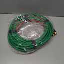 RX WELD Oxygen Acetylene Hose 1/4-Inch  25 Feet with 9/16"-18 B fittings,Torch Hose,Grade R (25 Feet)