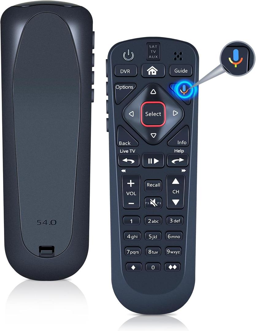 New Voice Google Replacement Remote Control for Dsh Upgraded 54.1 54.2 54.3 54 Series UHF Remote Controller