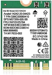 Amazon.com: WiFi 6E Wireless Card Intel AX210 NGW Bluetooth 5.3 Tri-Band 5400Mbps Network Adapter for Laptop Support Windows 10/11 (64bit) M.2/NGFF : Electronics