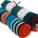 Nite Ize Original Gear Tie, Reusable Rubber Twist Tie, 32-Inch, Black, 6 Count Pro Pack, Made in the USA