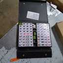 Mahjong Tile Set, 146pcs Chinese Mahjong Set Quality Mah Jong Tiles with Exquisite Storage Box Easy to Carry, Instructions Include Mah Jongg Sets for Family & Friends Gatherings, Home