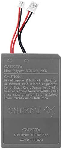 OSTENT 1000mAh 3.65V 3.7Wh Rechargeable Li-ion Battery Pack Replacement for Sony PS4 Original/Pro/Slim Wireless Bluetooth Dual Shock Controller CUH-ZCT1 CUH-ZCT2
