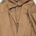 ELLEVEN Women’s Business Casual Open Front Blazers, Stretchy Knit Long Sleeve Blazer Work Office Suit Jackets (Brown, XXL)