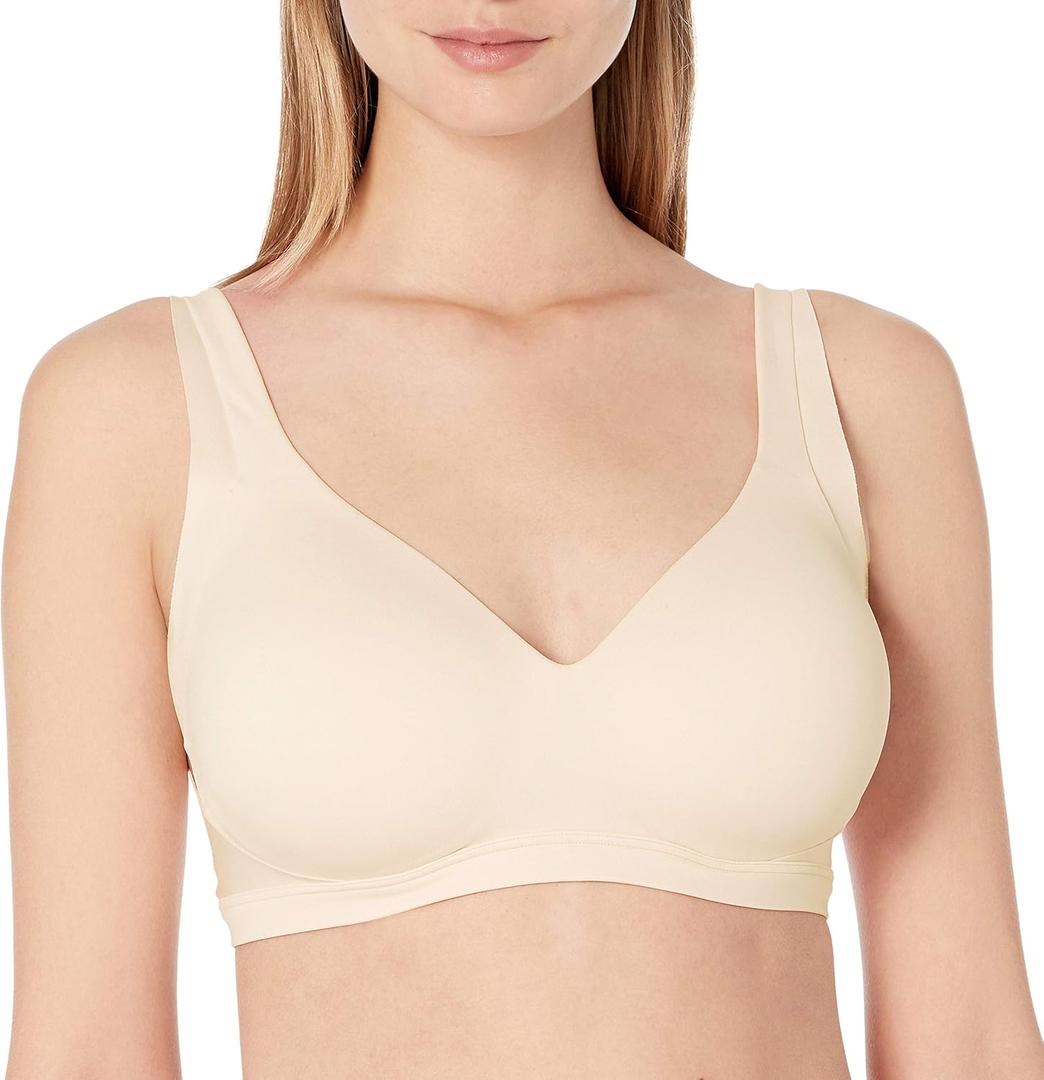 Warner's Women's No Side Effects Underarm and Back-Smoothing Comfort Wireless Lightly Lined T-Shirt Bra Ra2231a (Medium)