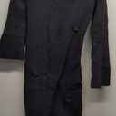 SISKIN Maxi Slimming Fitted Sweater Dress Long Sleeve Ribbed Bodycon Knit Winter Baby Shower Dress (Small, Black)