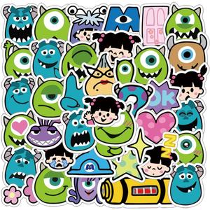 40Pcs Monsters Inc Stickers Pack, Cartoon Comedy Vinyl Waterproof Decals for Water Bottle,Laptop,Phone,Skateboard,Scrapbooking,Journaling Choice for Birthday Party Favor Supply