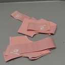 2 Pcs Ankle Brace Kids Ankle Support for Sport Sprained Neoprene Breathable Compression Sleeve with Adjustable Wrap for Youth Child Boy Girl Plantar Fasciitis Achilles Tendonitis(Pink,S)