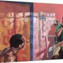 Funny Bathroom Canvas Wall Art Toilet Wall Decor Pictures Funny Bathroom Humour Smell Poster Print Oil Painting Modern Artwork for Living Room Dorm Home Pop Decoration 12x16in (16L"x12W")