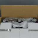 3-Light Bathroom Light Fixtures, 17.23" Black Modern Vanity Lights with Clear Glass Shade, Bathroom Wall Lamp for Mirror Kitchen Living Room Hallway Cabinet Porch