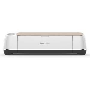 Cricut Maker - Smart Cutting Machine - with 10X Cutting Force, Cuts 300+ Materials, Create 3D Art, Home Decor & More, Bluetooth Connectivity, Compatible with iOS, Android, Windows & Mac, Champagne