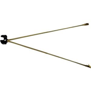 AMZFLAG Flag Spreader for Indoor Flag Pole, Gold Large Indoor Flagpole Spreaders 50 cm/19.5 inch Metal