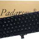 Padarsey New Laptop Replacement Keyboard with 80 PCE Screws Spanish ESPAOL Spanish Teclado Compatible for MacBook Pro Unibody 13-inch A1278 2008 2009 2010 2011 2012 2013 2014 2015 Year