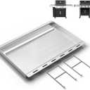 6788 Full-Size Griddle Insert for Genesis II 300 & LX 300 Series, GS4 Genesis II E-310, II S-310, II E/S-315, II E/S-325, II E/S-335 Grills, Replace for Weber Full-Size Griddle, Stainless Steel