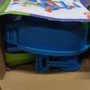 eaacaa Water Table with Chair 3-Tier Sand Water Sensory Table Toys for Toddlers & Kids Ages 3-8, Outdoor Backyard & Beach Play, Ideal Gift for Boys & Girls