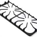 Upgraded 807327101 Side Grate Replacement for Frigidaire Stove Parts 20 x 9.6 IN Cast Iron Grate Kenmore Gas Range Parts Surface Burner Grate Frigidaire Gas Cooktop Parts Cookware Accessories