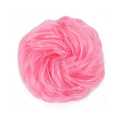 Kediciz Messy Bun Hair Piece, 2PCS Fake Hair Buns Scrunchies Extensions Synthetic Thick Updo Hairpieces Curly Wavy Chignon Ponytail for Women Kids Pink