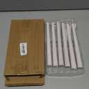 EBaokuup 6 Pcs Valentines Heart Taper Candles-10 Unscented Valentine's Day Taper Candles-Red Taper Candles for Valentine Anniversary Home Table Decoration Wedding Holiday Gift