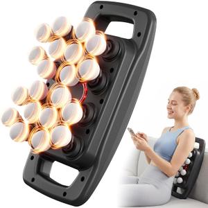 cotsoco 20-Head Massage Gun Set, Deep Tissue Percussion Massager with 9 Modes and 9 Intensities, Quiet Handheld Muscle Massager for Back, Shoulders, Legs, Foot & Body Pain Relief