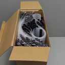 Binditek 100 Pack Clear Report Covers with 9mm Sliding Bars, 70 Sheet Capacity, Black and White Binding Bars, Letter Size, for Students and Coworkers