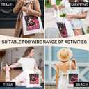 XHK Funny Girl's Trip Gifts Favor Beach Vacation Tote Bag Mothers Day Christmas Valentines Birthday Thanksgiving Thank You Gifts for Women Friend Sister Mom Her Travel Shopping Grocery Bag