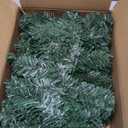 CCINEE 9FT Prelit Artificial Christmas Garland, Green Xmas Garland Battery Operated with 50 Warm LED Lights Lighted Christmas Pine Garland for Mantle Fireplace Stairs Indoor Outdoor Decoration