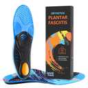 Plantar Fasciitis Pain Relief Insoles for Men and Women, Full-Length Sports Inserts with Good Arch Support, Ideal for Running, Walking, All-Day Standing, No Trimming