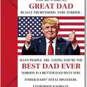 7 x Funny Fathers Day Card, Happy Birthday Cards Humor Gift from Son Daughter or Kids Hilarious & Heartfelt Greeting Card for Dad, Grandpa, Husband Premium Quality, Perfect for Fathers Day, Birthday, or Unique Gift