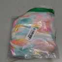 Toddler Baby Girls Summer Floral Dress Kids Puff Sleeve Square Neck Smocked Flowy Sun Dresses 2-8 Years (3# Pastel Paint)