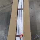 VEVOR Wood Room Divider, 6 Panel Wood Folding Privacy Screen, 66.9 Inches Tall Indoor Louvered Wooden Partition, Portable Decoration Screen, for Room Separation, Home, Office, Restaurant & Bedroom (Light Grey)