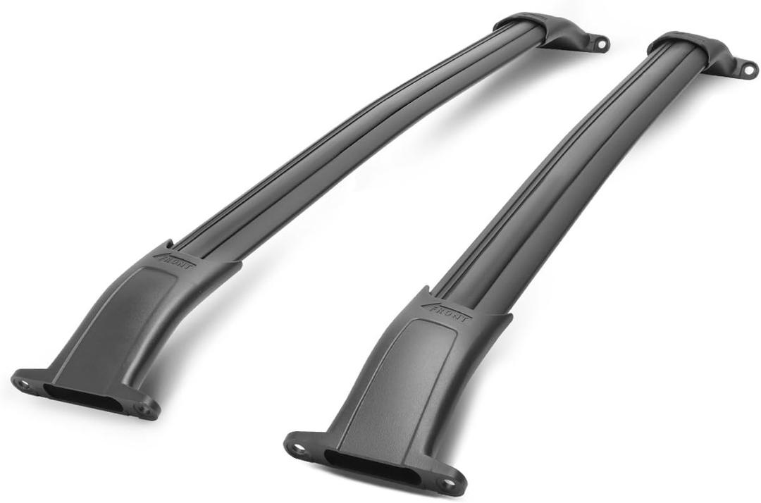 Auto Dynasty Pair OE Style Aluminum Roof Rack Rail Cross Bar Replacement for Cadillac Escalade ESV Chevy Tahoe GMC Yukon XL 15-18