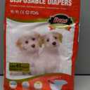 Dono Disposable Dog Diapers Female, Super Absorbent Doggie Diaper, Rapid-Dry Gel Technology Puppy Diapers, Leak-Proof Fit for Cat Doggy in Heat, Excitable Urination, Incontinence, XX-Small